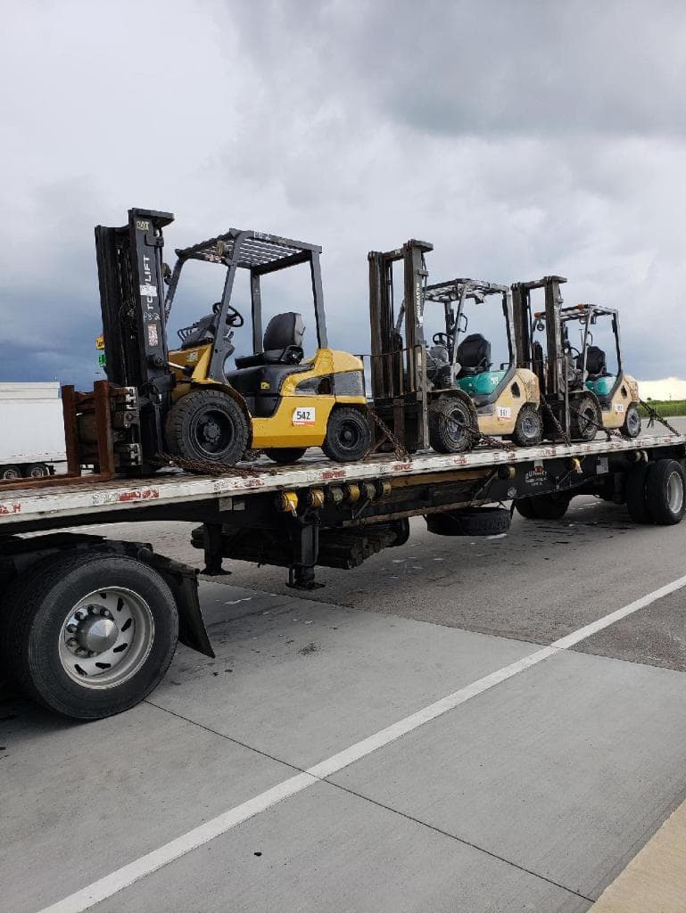 Forklift transport in San Antonio